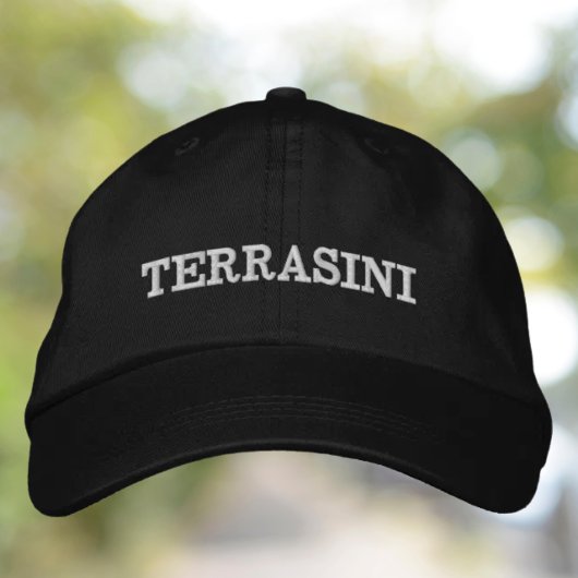 Terrasini Embroidered CYO Hat Geborduurde Pet