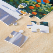 Terrasse du lac de Côme Vue Puzzle (Côté)