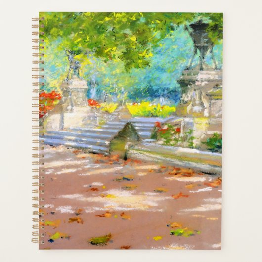 Terrasse vintage, Prospect Park (1887) dessin (Devant)
