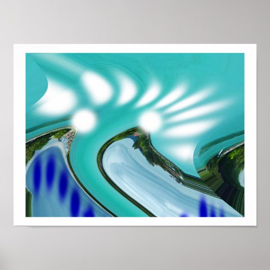 Terravormende kunst poster (Voorkant)