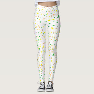 Terrazo Elegant Summer Leggings
