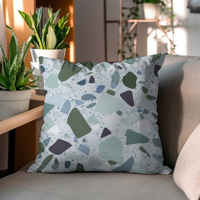 Terrazzo Elegance : Coussin élégant (Créateur téléchargé)