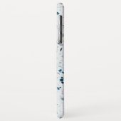 Terrazzo Elegant Blauwgroen Blue Green White Grey Case-Mate iPhone Case (Achterkant/links)