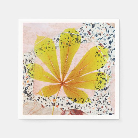 Terrazzo en Botanical Servet (Voorkant)