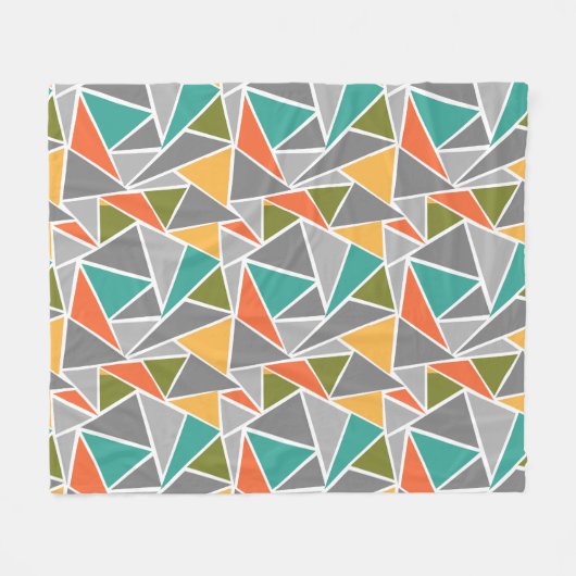 Terrazzo Fleece Deken (Voorkant (Horizontaal))