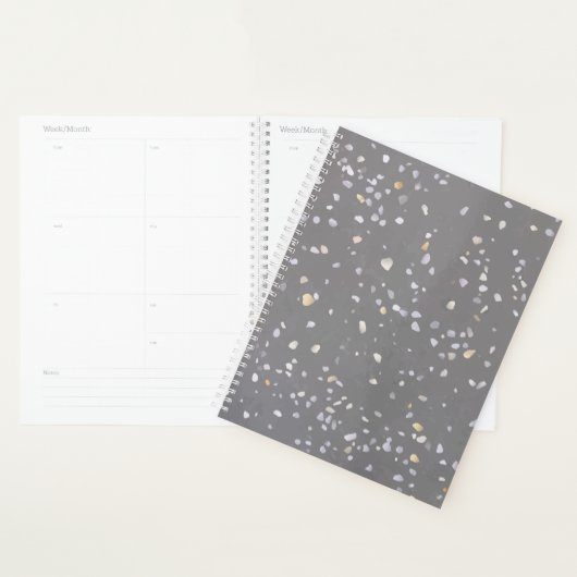 Terrazzo gris moderne (Devant avec enveloppe)