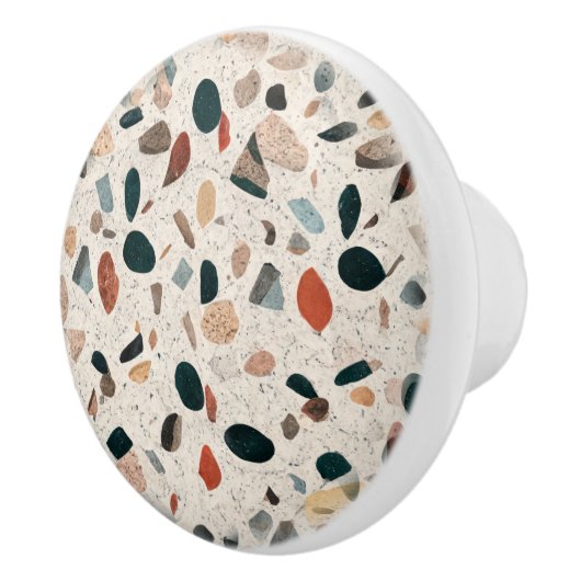 Terrazzo Keramische Knop (Rechts)
