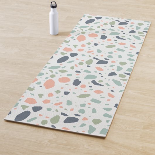 Terrazzo Kleurrijke Stijl Workout Yoga Mat (In situ)