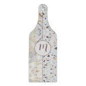 Terrazzo-Marmer Aangepast Initiaal Snijplank (Voorkant)