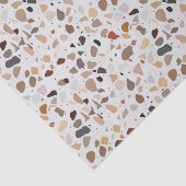 Terrazzo Modern Art Deco Stone mid Century Tissuepapier (Detail)