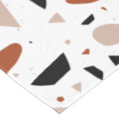 Terrazzo moderne Géométrique Abstraite nappe Boho (Angle)