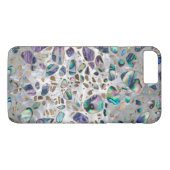 Terrazzo - Mosaic Abalone Pearl en Gold #3 Case-Mate iPhone Case (Achterkant (Horizontaal))