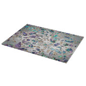 Terrazzo - Mosaic Abalone Pearl en Gold #3 Snijplank (Hoek)