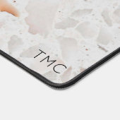 Terrazzo Natural Earth Tones INITIALS Bureau Décor (Coin)