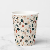 Terrazzo Papieren Bekers (Achterkant)