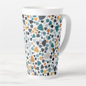 Terrazzo Patroon Latte Mok (Rechterhoek)