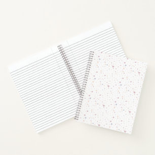 Terrazzo Patroon Neutraal Natuurlijk Elegant Notitieboek