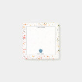 Terrazzo Pattern Apple Teacher Post-it® Notes (Voorkant)