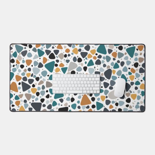 Terrazzo Pattern Bureaumat (Keyboard & Muis)