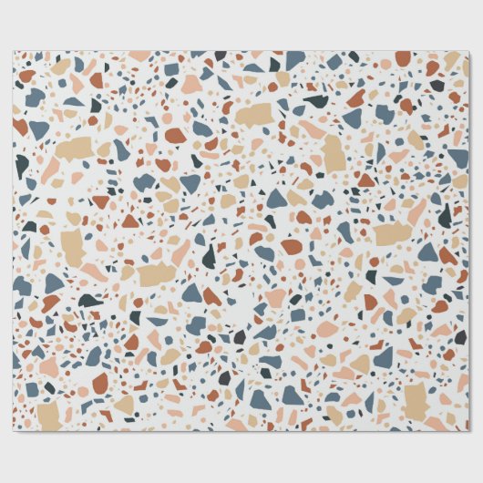 Terrazzo Pattern Cadeaupapier (Vlak)