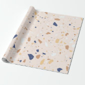 Terrazzo Pattern Cadeaupapier (Uitgerold)