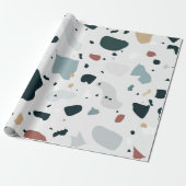Terrazzo Pattern Cadeaupapier (Uitgerold)