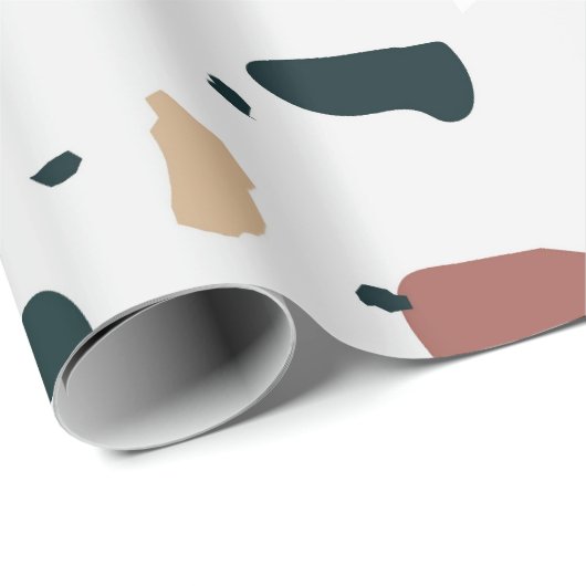 Terrazzo Pattern Cadeaupapier (Rol Hoek)