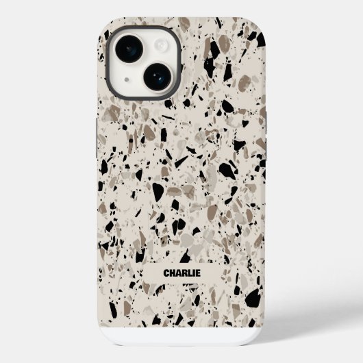 Terrazzo Pattern Case-Mate iPhone Case (Achterkant)