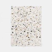 Terrazzo Pattern I Fleece Deken (Voorkant)