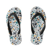 Terrazzo Pattern Kinder Teenslippers (Voetbed)