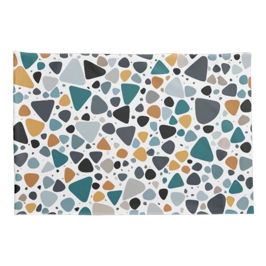 Terrazzo Pattern Kussensloop (Achterkant-Rechts)