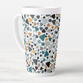 Terrazzo Pattern Latte Mok (Linkerhoek)