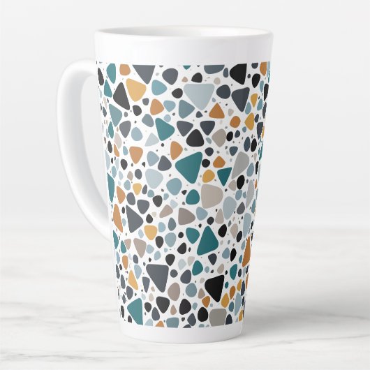 Terrazzo Pattern Latte Mok (Linkerhoek)