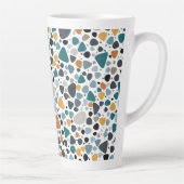 Terrazzo Pattern Latte Mok (Rechts)