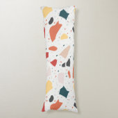 Terrazzo Pattern Lichaamskussen (Voorkant Verticaal)