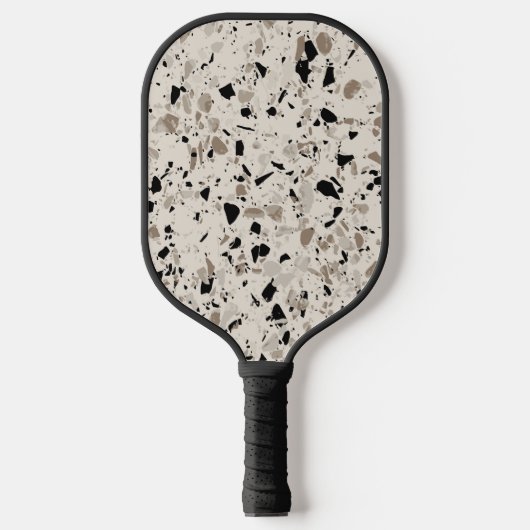 Terrazzo Pattern Pickleball Paddle (Voorkant)