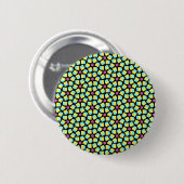 Terrazzo Pattern Ronde Button 5,7 Cm (Voorkant /achterkant)