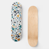 Terrazzo Pattern Skateboard (Voorkant)