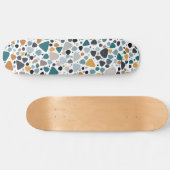 Terrazzo Pattern Skateboard (Horizontaal)