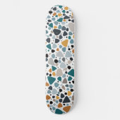 Terrazzo Pattern Skateboard (Voorkant)