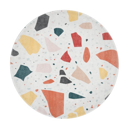 Terrazzo Pattern Snijplank (Voorkant)