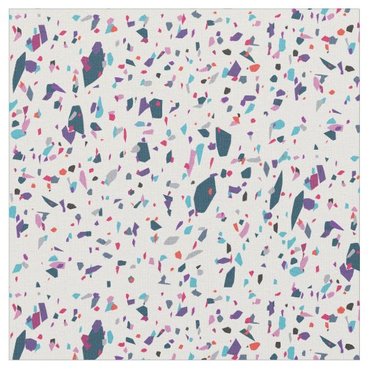 Terrazzo Pattern Stof (Close Up)