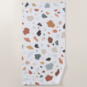 Terrazzo Pattern Strandlaken (Voorkant)