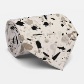 Terrazzo Pattern Stropdas (Opgerold)