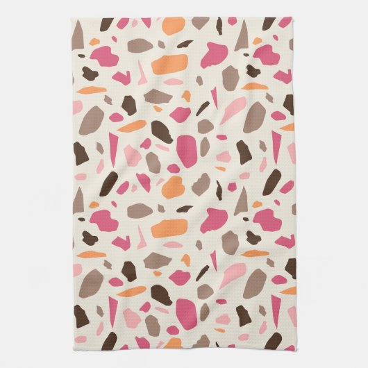 Terrazzo Pattern Theedoek (Verticaal)