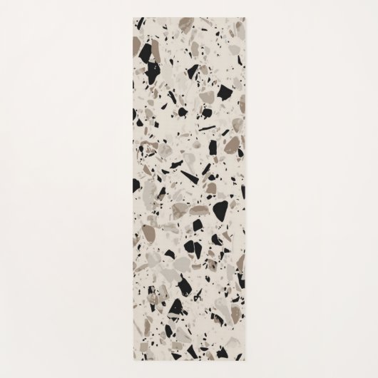 Terrazzo Pattern Yogamat (Voorkant)
