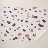 Terrazzo Sherpa Deken (Voorkant (horizontaal))