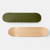 Terrazzo Star v2 - zwart en geel Skateboard (Horizontaal)