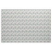 Terrazzo Tile Pattern - Green on Cream Fabric Stof (Yard (91,4 cm))