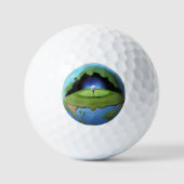 Terre à l'intérieur d'une balle de golf (Recto)